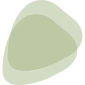 Eine grüne, organisch geformte Fläche, die an natürliche Elemente erinnert und als grafisches Design-Element dient. Die Form ist sanft und fließend, ideal für kreative Projekte.